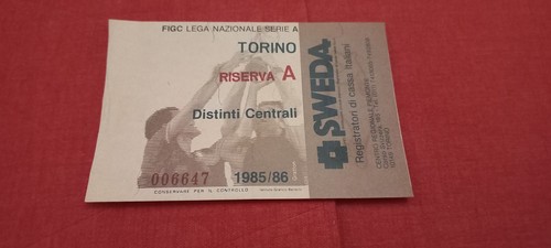 Biglietto riserva torino - riserva,