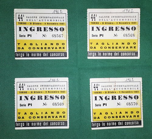 Biglietto ingresso salone - biglietto,
