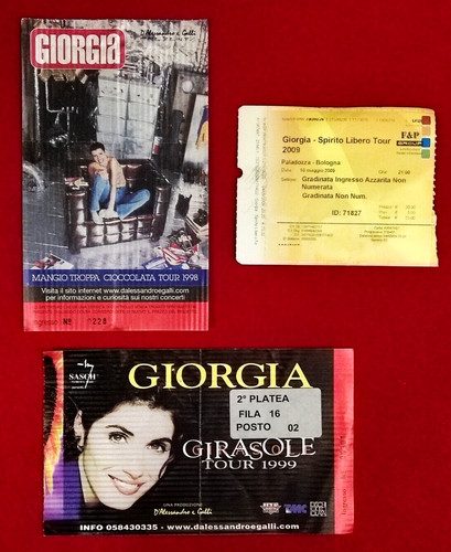 Giorgia tour 1999 1998 - giorgia, 2009