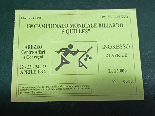 Biglietto campionato - biglietto,