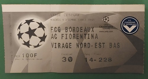 Biglietto bordeaux fiorentina - biglietto, bordeaux-fiorentina
