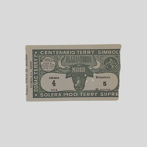 Biglietto corrida plaza - corrida, de