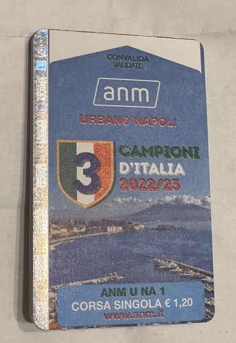 Biglietto collezione anm - biglietto,