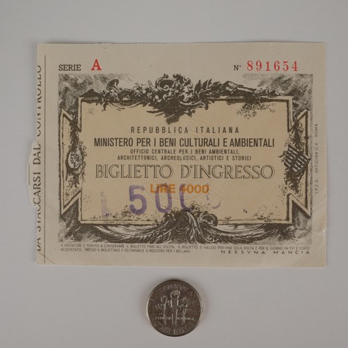 Pass visitatori italia 1984 - visitatori,