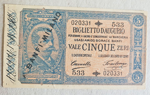 Biglietto augurio cinque - biglietto, d'augurio