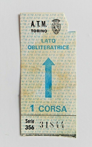 Biglietto atm torino - biglietto,