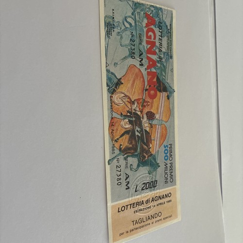Biglietto lotteria nazionale - lotteria,