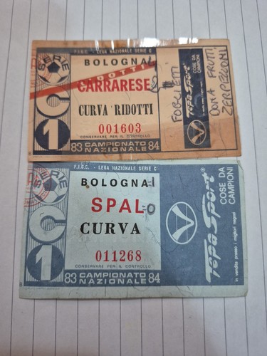 Biglietto stadio stagione 1983 - stadio,