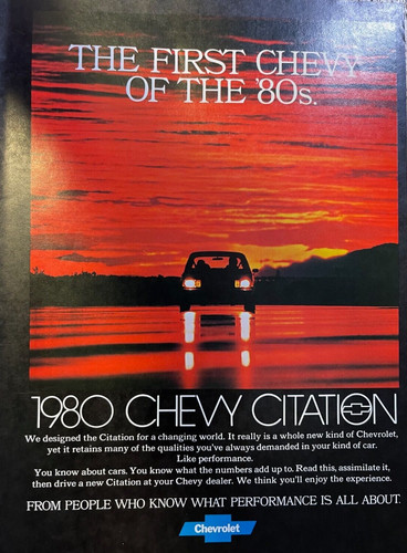 Pubblicità 1980 chevy - pubblicità,