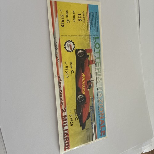 Biglietto lotteria nazionale - lotteria,
