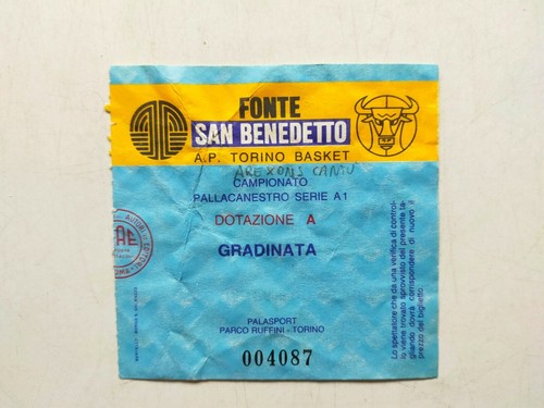 Biglietto pallacanestro torino - pallacanestro,