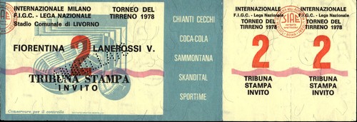 Biglietto stadio originale - stadio,