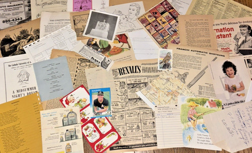 Lotto 100 pezzi effimeri - lotto, 100+