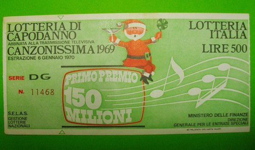 Biglietto lotteria - biglietto,