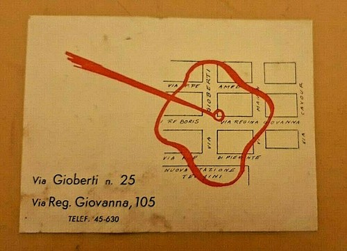 Biglietto pubblicitario tutto - biglietto,