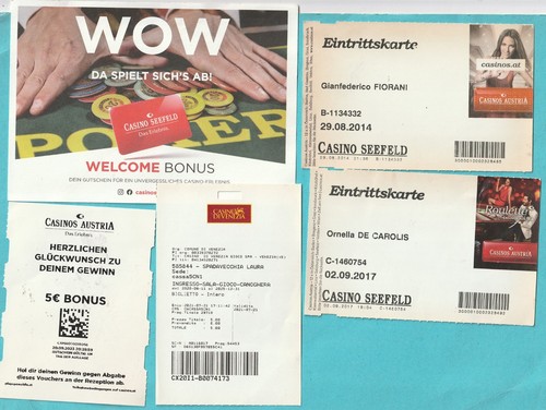 Biglietti ingresso casino - biglietti,