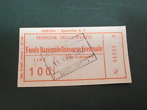 Biglietto fondo - biglietto,