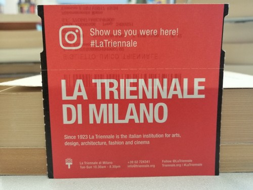 Biglietto ticket triennale - ticket, la