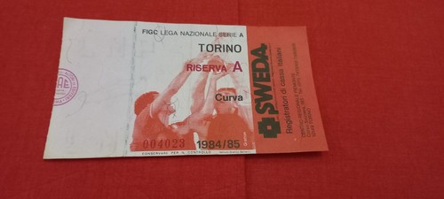 Biglietto riserva torino - a,