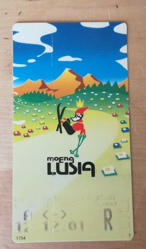Biglietto funivia lusia - biglietto,