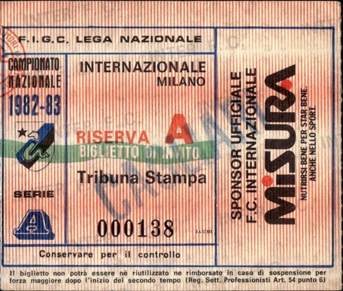Biglietto stadio
