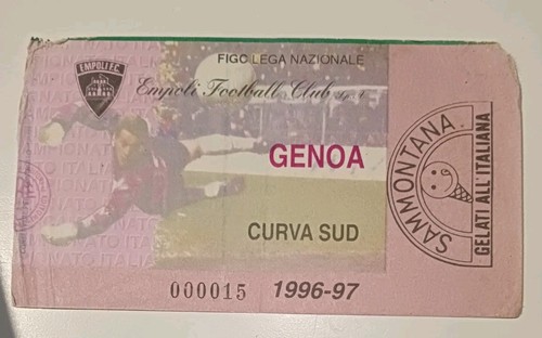 Biglietto calcio stadio - biglietto,