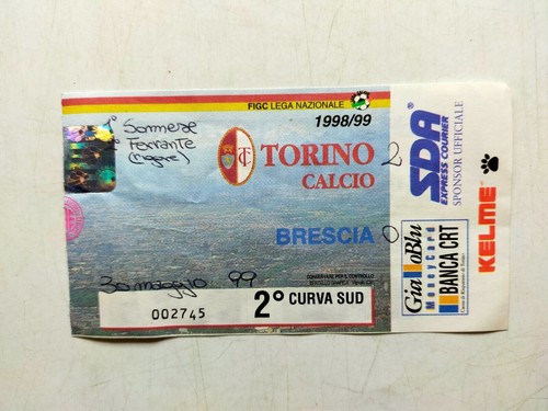 Biglietto calcio stadio torino - biglietto,