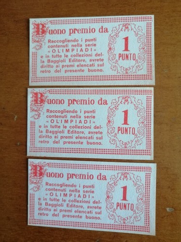 Buono premio 3 biglietti - buono,