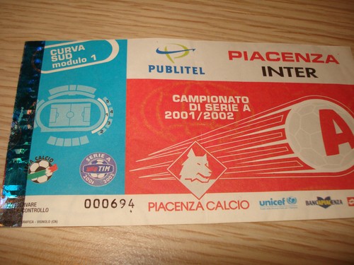 Biglietto ticket serie - serie, a