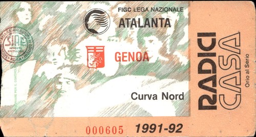 Biglietto curva nord - biglietto,