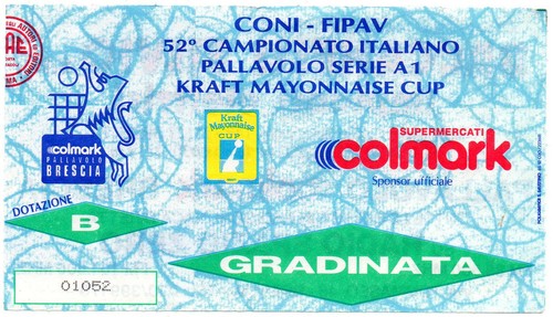 Biglietto partita - biglietto,
