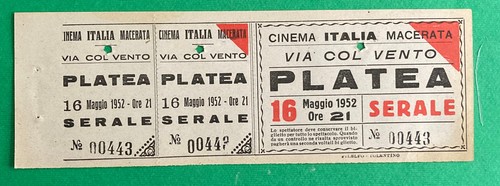 Biglietto cinema italia - cinema,