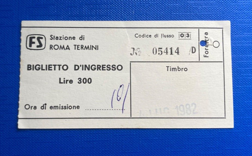 Biglietto ticket treno - biglietto,