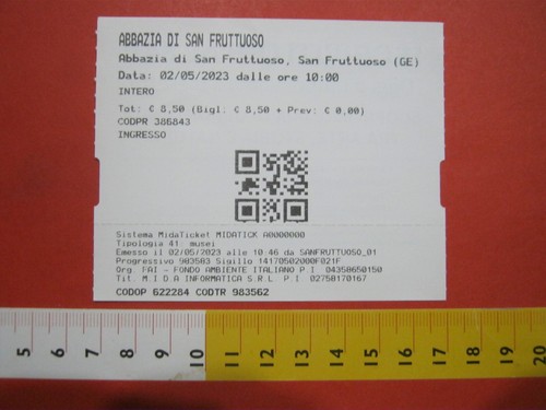 Used tickets biglietto - tickets,